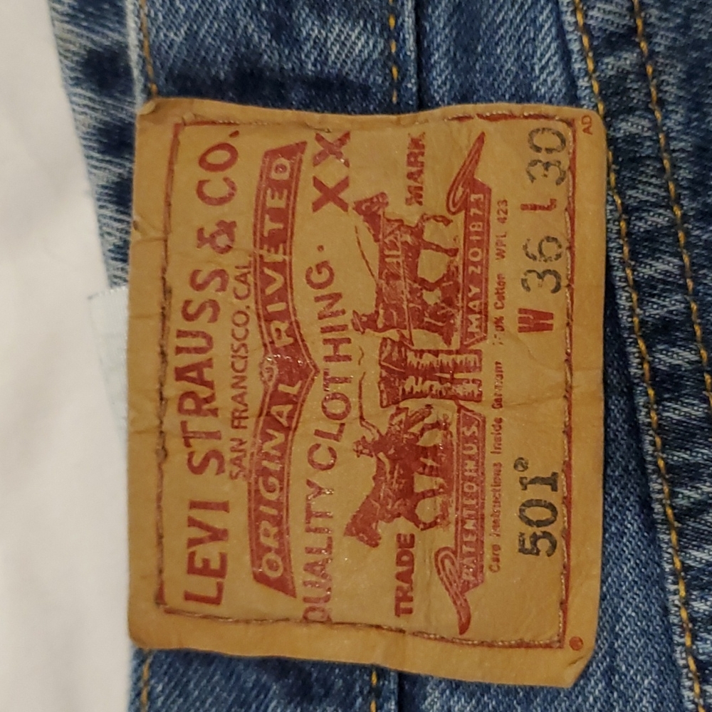 Levi's 501 button fly jeans - Picture 5 of 7